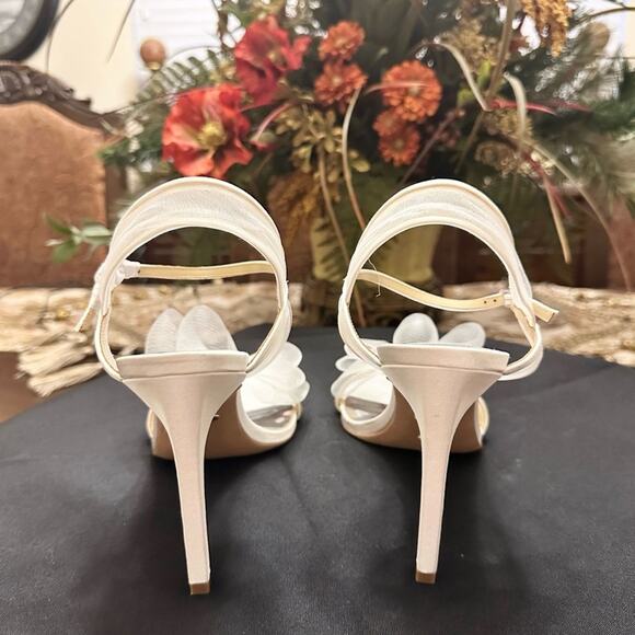 🆕 NIB BADGLEY MISCHKA COLLECTION JESSICA SPECIAL OCCASION SANDALS SZ 9.5 $225 - Picture 8 of 15